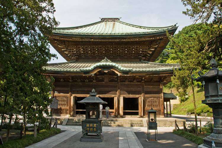 Буцудо (Зал Будды) в Кэнтё-дзи. Камакура