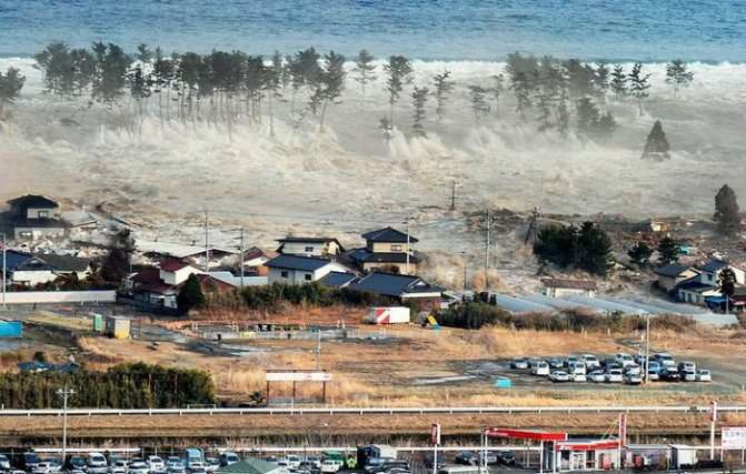 Цунами и другие последствия землетрясения в Японии (153 фото текст)