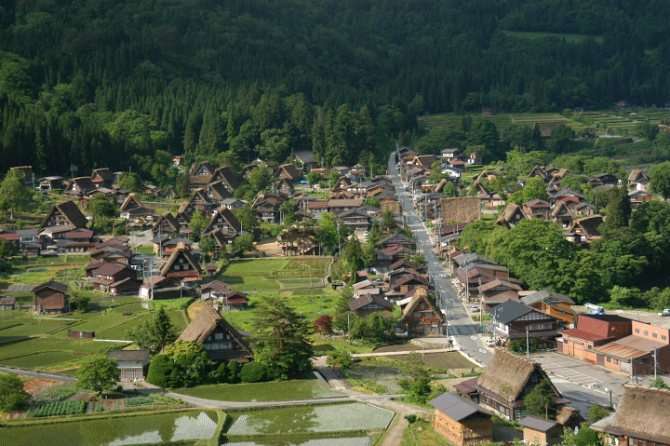 деревня Сиракава-го, Япония