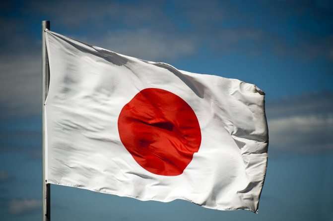 Флаг Японии фото