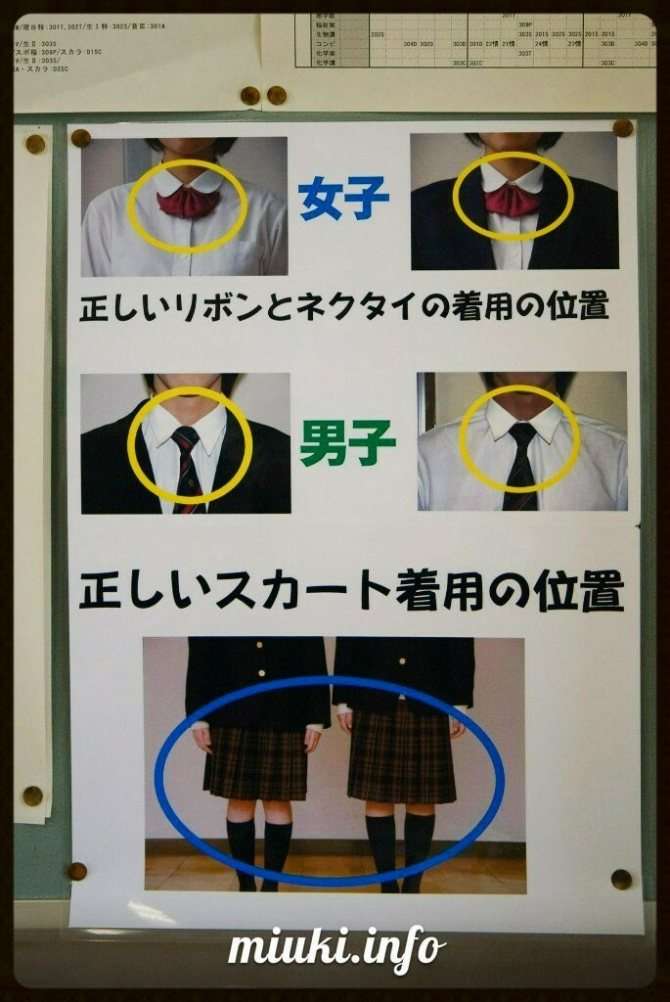 Форма японских школьников