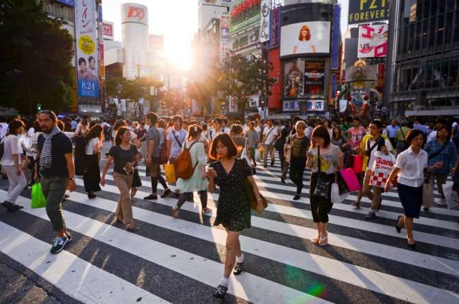 Иностранцы увеличили население Японии на 7%
