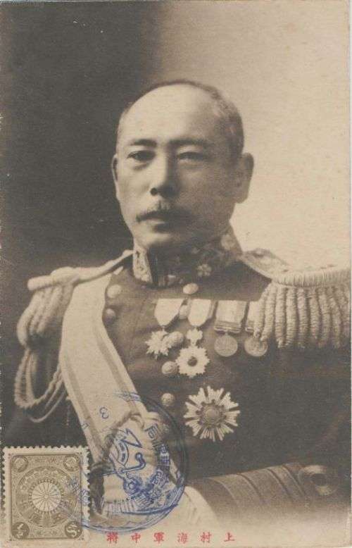 Командующий японской эскадрой вице-адмирал Камимура Хиконодзё