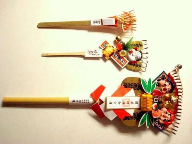 Кумадэ - новогодние традиции в Японии