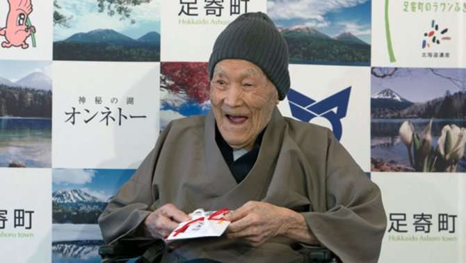 Масадзо Нонака 113 лет