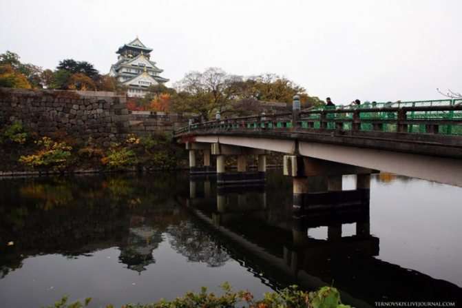 Осакский замок. Япония