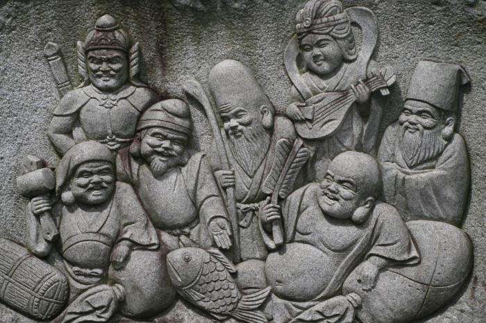 Японские боги и демоны. Японские боги счастья, удачи, смерти и войны